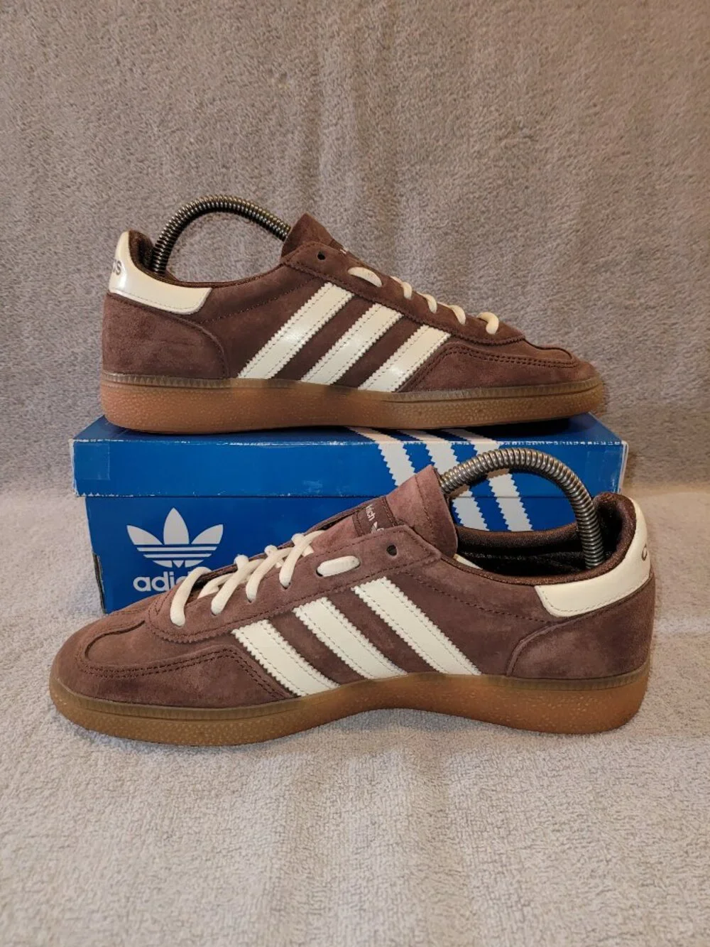 Adidas Originals Handball Spezial Sporty & Rich Brown/White Gum Sneakers IH2612